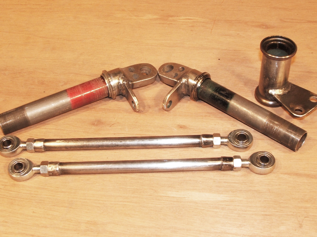 StreetFighter QuadCycle - tadpole trike axles